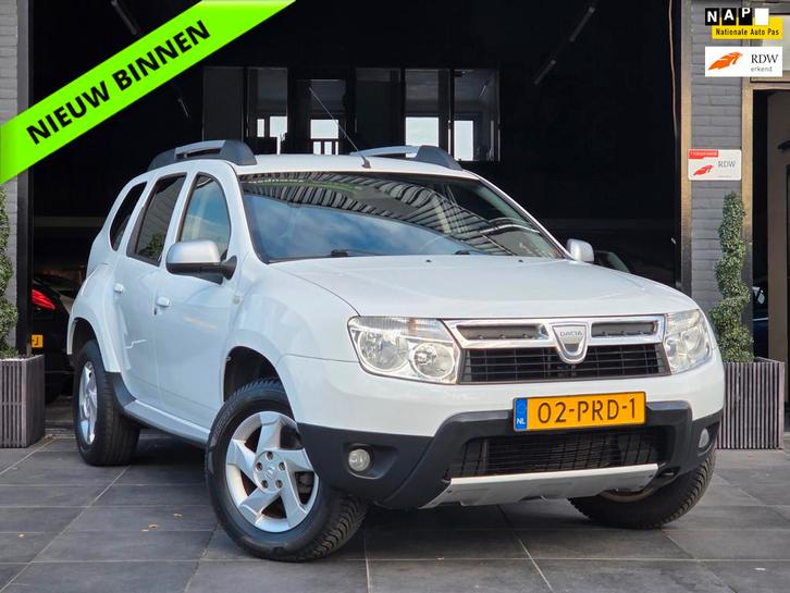 Dacia Duster 1.6 Lauréate 2wd|Airco|Elek.Ramen|Leer|NAP|APK, Auto's, Dacia, Bedrijf, Te koop, Duster, ABS, Airbags, Airconditioning