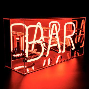 Neon BAR lichtreclame (rood) beschikbaar voor biedingen