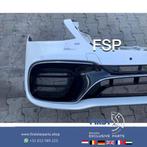 W222 S63 AMG VOORBUMPER COMPLEET WIT origineel Mercedes S KL, Bumper, Voor