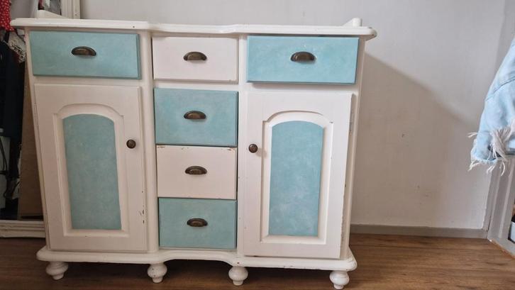 Oude commode/dressoir kast, Huis en Inrichting, Kasten | Dressoirs, Gebruikt, 25 tot 50 cm, Ophalen