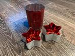 Kerst waxinelicht houders, Ophalen of Verzenden