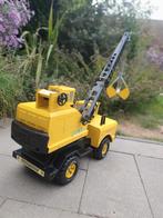 Vintage Tonka Hijskraan/Graafmachine (groot: 50x30x20), Kinderen en Baby's, Speelgoed | Speelgoedvoertuigen, Ophalen of Verzenden
