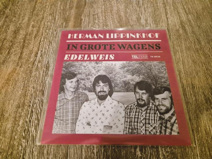 Herman Lippinkhof - In grote wagens, Cd's en Dvd's, Vinyl | Nederlandstalig, Nieuw in verpakking, Levenslied of Smartlap, Overige formaten