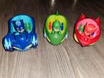 Set van 3 - PJ Masks Figuren met Voertuigen, Ophalen of Verzenden, Gebruikt, Jongen of Meisje