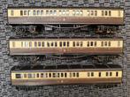 Set Hornby GWR coaches, Overige merken, Gebruikt, Gelijkstroom, Wagon
