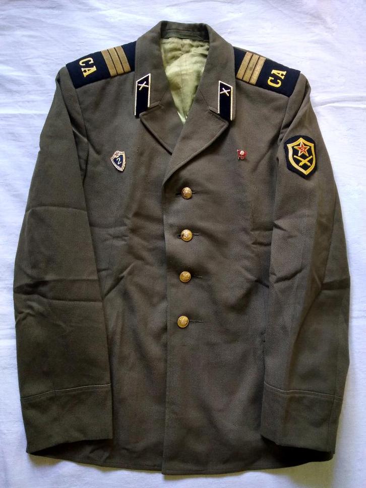 Compleet Russisch Sovjet M1969 uniform jas broek pet USSR, Verzamelen, Militaria | Algemeen, Landmacht, Kleding of Schoenen, Duitsland