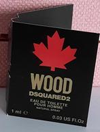 Parfum proefje sample Dsquared2 - Wood homme, Verzamelen, Parfumverzamelingen, Nieuw, Gevuld, Proef of Tester, Verzenden