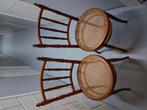 2 st. Vintage ( " thonet bistro" ) stoelen, Huis en Inrichting, 2 krukken, Ophalen, Gebruikt, 60 tot 90 cm
