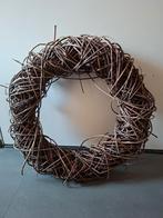 Wilgentenen Krans - 60 cm, Ophalen of Verzenden, Zo goed als nieuw