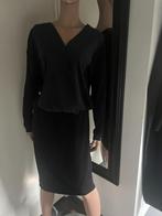 BY MALENE BIRGER  mooie jurk  (met zijde)  MAAT L  ALS NIEUW, Zwart, Maat 42/44 (L), Ophalen of Verzenden, Zo goed als nieuw