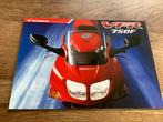 Honda VFR 750F Brochure - Zeldzaam!  (9), Motoren, Ophalen of Verzenden, Honda