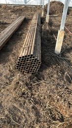Stalen buis tuin paal 51mm 2mm dikwandig, Ophalen, Gebruikt, IJzer