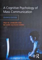 A Cognitive Psychology of Mass Communication 9781138046276, Boeken, Studieboeken en Cursussen, Ophalen of Verzenden, Zo goed als nieuw