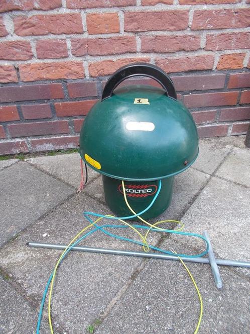 Schrikdraadapparaat Koltec paddestoel weideklok stroomklok, Dieren en Toebehoren, Stalling en Weidegang, Weidegang