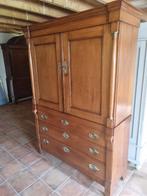 Klein Antiek Eiken Empire Kabinet, Ophalen