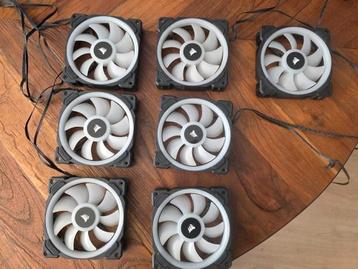 Corsair LL120 RGB Fans (x7) + RGB Hub beschikbaar voor biedingen