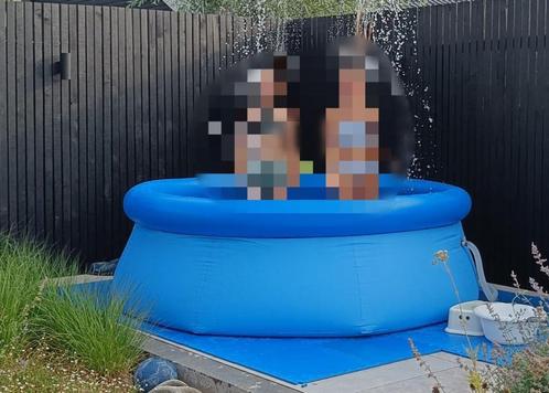 Intex Zwembadset incl. Filterpomp en Accessoires, Tuin en Terras, Zwembaden, Zo goed als nieuw, Opblaaszwembad, Minder dan 80 cm
