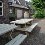 Picknickbank Picknicktafel, Ophalen, Nieuw, Rechthoekig, Hout
