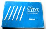 Handleiding/Instructieboekje Fiat Uno, Ophalen