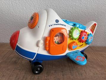 Vtech Toet Toet auto's 2 in 1 vrachtvliegtuig in PRIMA staat beschikbaar voor biedingen