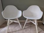 4 Ikea eetkamerstoel binnen/buiten wit, Huis en Inrichting, Stoelen, Ophalen, Gebruikt, Wit