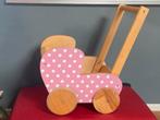 Leuke houten poppenwagen, Kinderen en Baby's, Speelgoed | Houten speelgoed, Ophalen, Zo goed als nieuw, Duw- of Trekspeelgoed