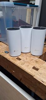 3 stuks TP-Link Deco M4r Mesh WiFi Systeem, Computers en Software, WiFi-versterkers, Ophalen of Verzenden, Zo goed als nieuw, TP-Link