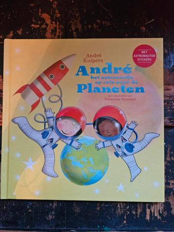 André het astronautje + stickers! beschikbaar voor biedingen