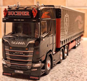 SCANIA 770S
trekker met schuifzeilenoplegger "Buchner" beschikbaar voor biedingen