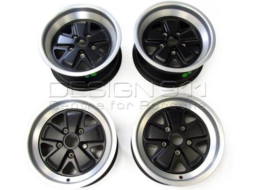16" FUCHS STYLE ALLOY WHEELS (SET OF 4) 7J AND 8J, Auto-onderdelen, Banden en Velgen, Velg(en), All Season, 16 inch, Personenwagen