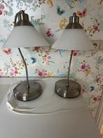 2 IKEA Kroby Tafellampen Nachtkastje, Huis en Inrichting, Lampen | Hanglampen, Ophalen of Verzenden, Zo goed als nieuw, Glas, Minder dan 50 cm