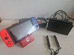 Nintendo Switch + mario kart 8+hoes + standaard + 2 joy cons, Spelcomputers en Games, Spelcomputers | Nintendo Switch, Met 2 controllers