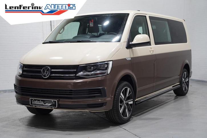 Volkswagen Transporter 2.0 TDI 150 pk Dubbel Cabine Lang Air, Auto's, Bestelauto's, Bedrijf, Te koop, ABS, Achteruitrijcamera