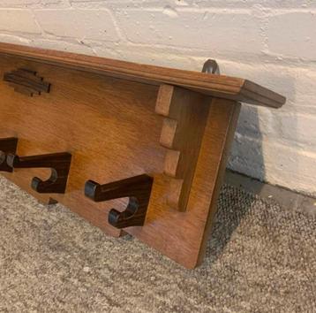 Kapstok Amsterdamse school art deco antiek kapstok jaren 20. beschikbaar voor biedingen