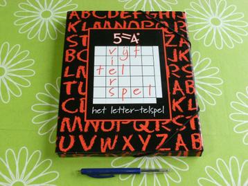 Het letter telspel 5=4 beschikbaar voor biedingen