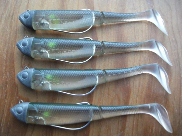 DAM Effzett Kick-S Minnow Weedless Paddle Tail /roofvis shad, Watersport en Boten, Hengelsport | Zeevissen, Nieuw, Overige typen