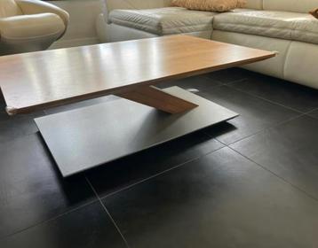 Houten salontafel - Mustering beschikbaar voor biedingen