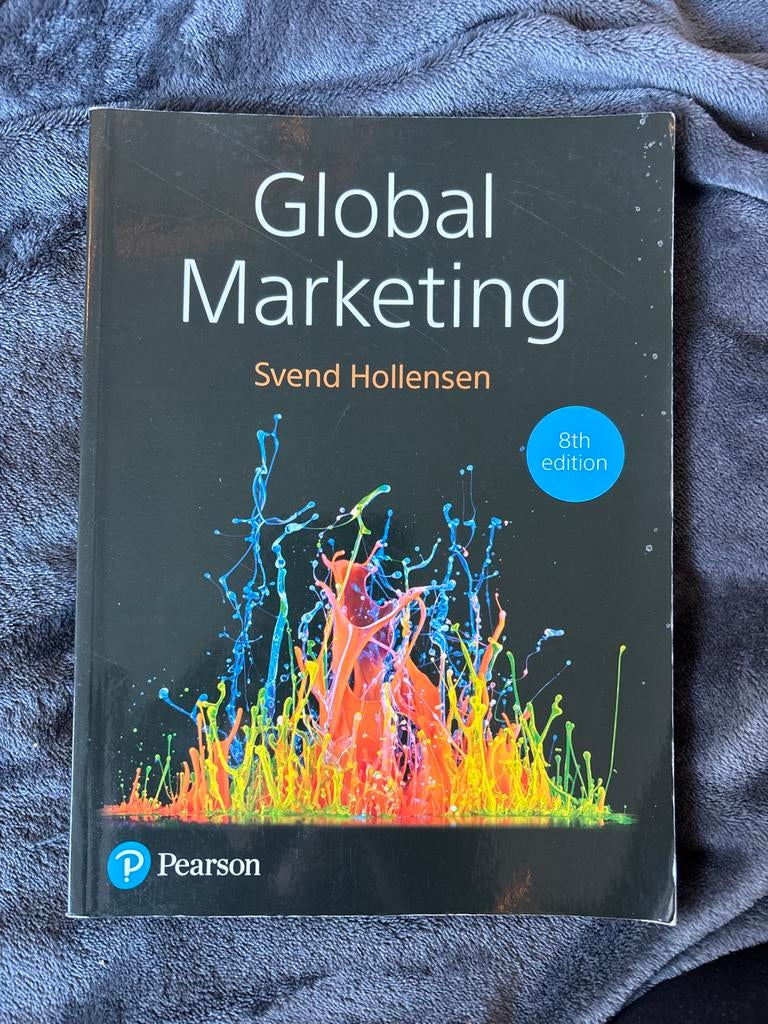 Global Marketing - Svend Hollensen - Studieboek, Ophalen of Verzenden, Gelezen