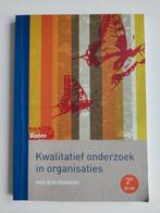 Kwalitatief onderzoek in organisaties -  Inge Bleijenbergh, Ophalen of Verzenden, Zo goed als nieuw