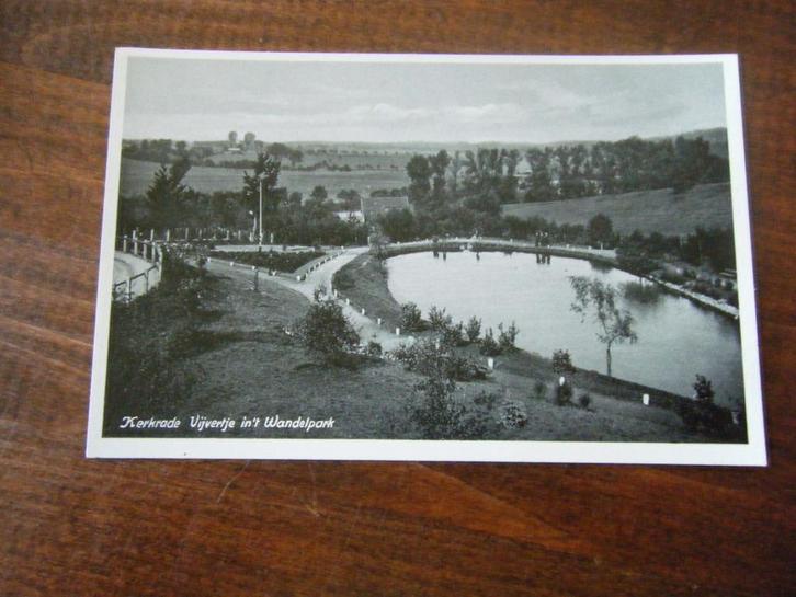 O28 - Kerkrade - Vijver - Park - Mooie oude kaart, Verzamelen, Ansichtkaarten | Nederland, Ophalen of Verzenden