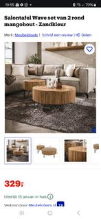 Salontafel wave klein rond (nieuw), Ophalen, 50 tot 100 cm, Rond, Nieuw