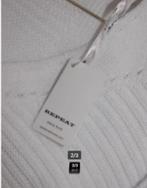 Repeat - Prachtige gebreide trui maat 44 - Nieuw €170, Kleding | Dames, Truien en Vesten, Repeat, Wit, Maat 42/44 (L), Nieuw