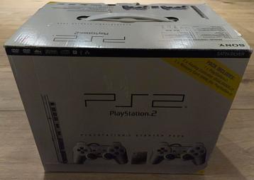 Playstation 2 - Starter Pack - Satin Silver - CIB