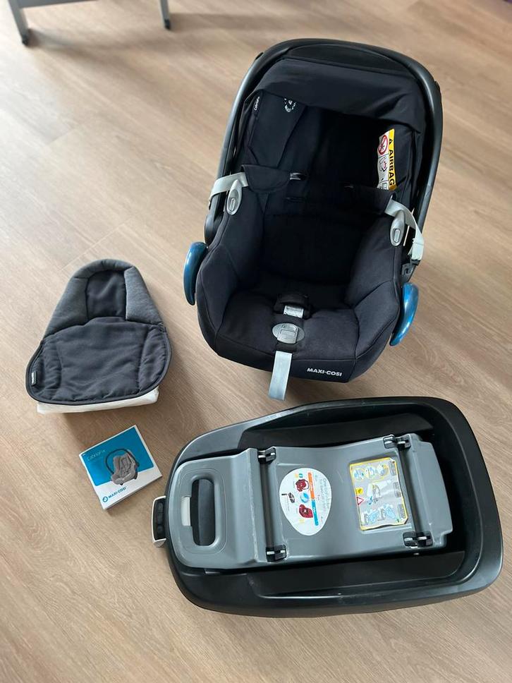 Maxi-Cosi CabrioFix + FamilyFix Isofix, Kinderen en Baby's, Autostoeltjes, Gebruikt, Maxi-Cosi, 0 t/m 13 kg, Isofix, Zijbescherming