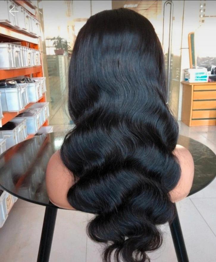24 inch Pruik/wig 100% menselijke haar, Sieraden, Tassen en Uiterlijk, Uiterlijk | Haarverzorging, Nieuw, Pruik of Haarverlenging