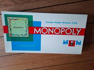 Vintage Monopoly Gulden Editie spel beschikbaar voor biedingen