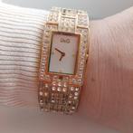 D&G dames horloge , goudkleurig., Staal, Staal, Ophalen of Verzenden, Zo goed als nieuw