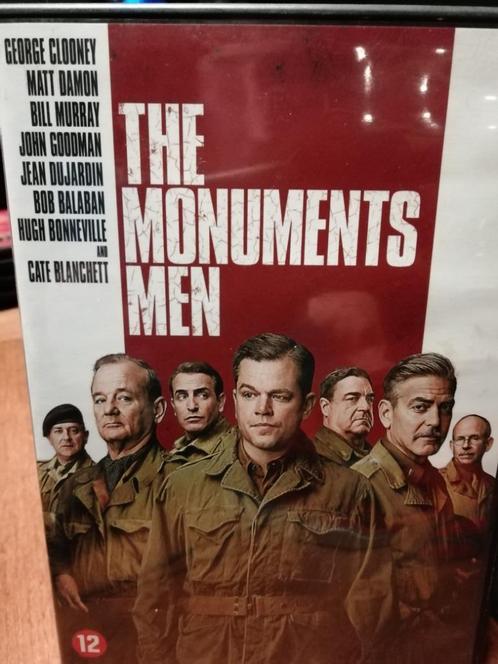 the monuments men ( matt damon en george clooney, Cd's en Dvd's, Dvd's | Actie, Zo goed als nieuw, Actie, Vanaf 12 jaar, Ophalen of Verzenden