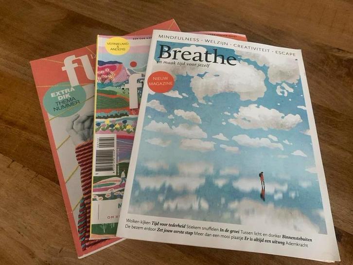 Flow & Breathe Magazine - Mindfulness & Welzijn, Boeken, Tijdschriften en Kranten, Gelezen, Lichaam en Geest, Ophalen of Verzenden