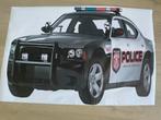 Originele muursticker politie auto, Ophalen of Verzenden, Nieuw